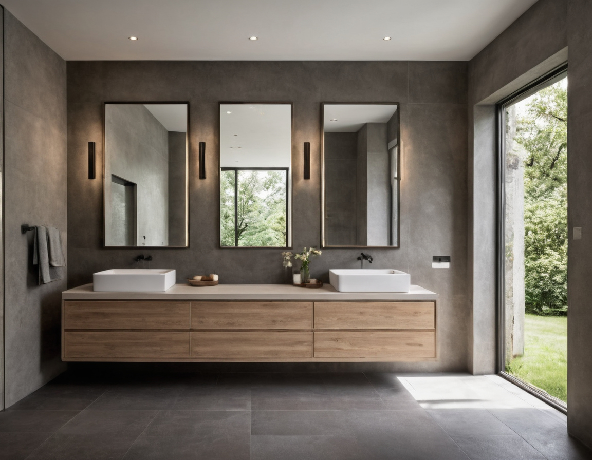 Can an antique farmhouse bathroom mirror withstand humidity planning reference